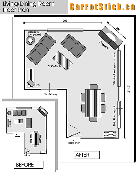 Consultation Room Design. Living - Dining Room floor