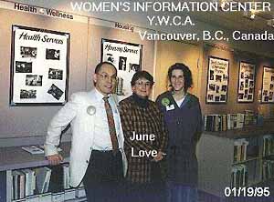 Opening night with Neal Chan, June Love & Jean Lederer